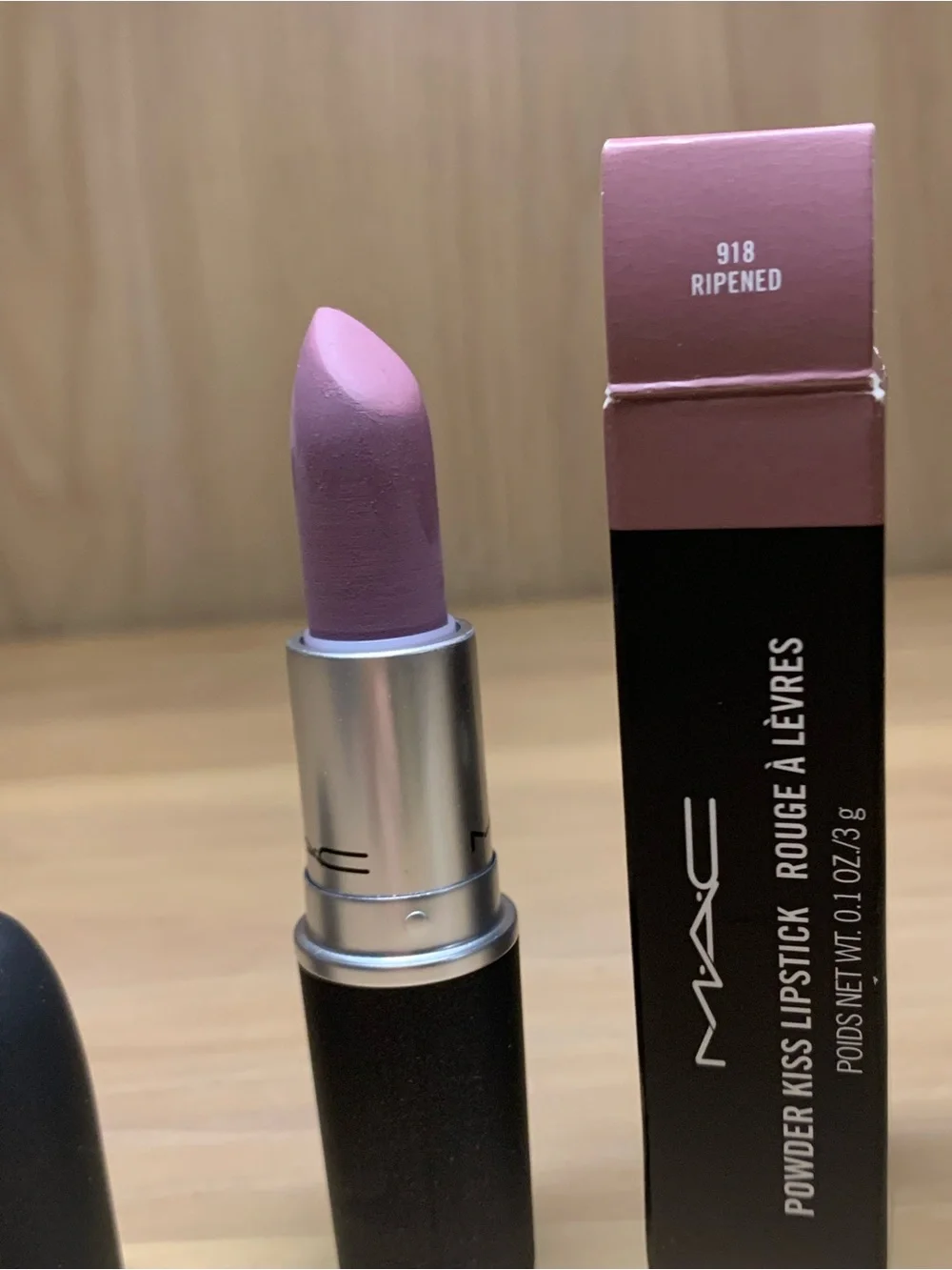 MAC Cosmetics Powder Kiss Lipstick — Ripened (918) Pink Mauve